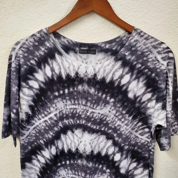 Nally & Millie Half Sleeve Tie Dye Dress Size S - Picture 4 of 6